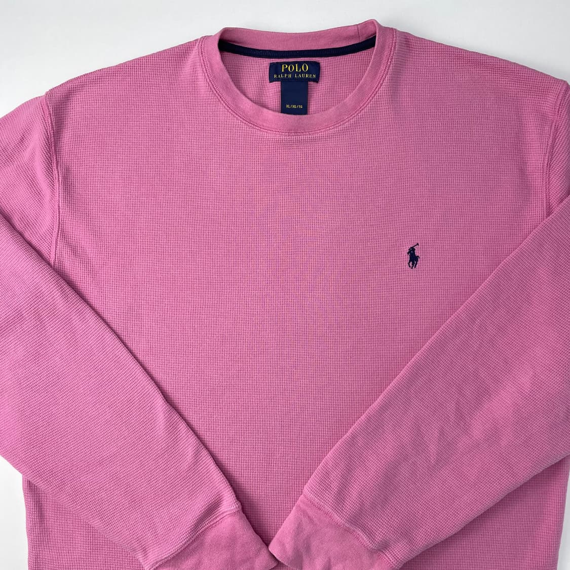 폴로 랄프로렌 와플 긴팔  티셔츠 xl 상품이미지2