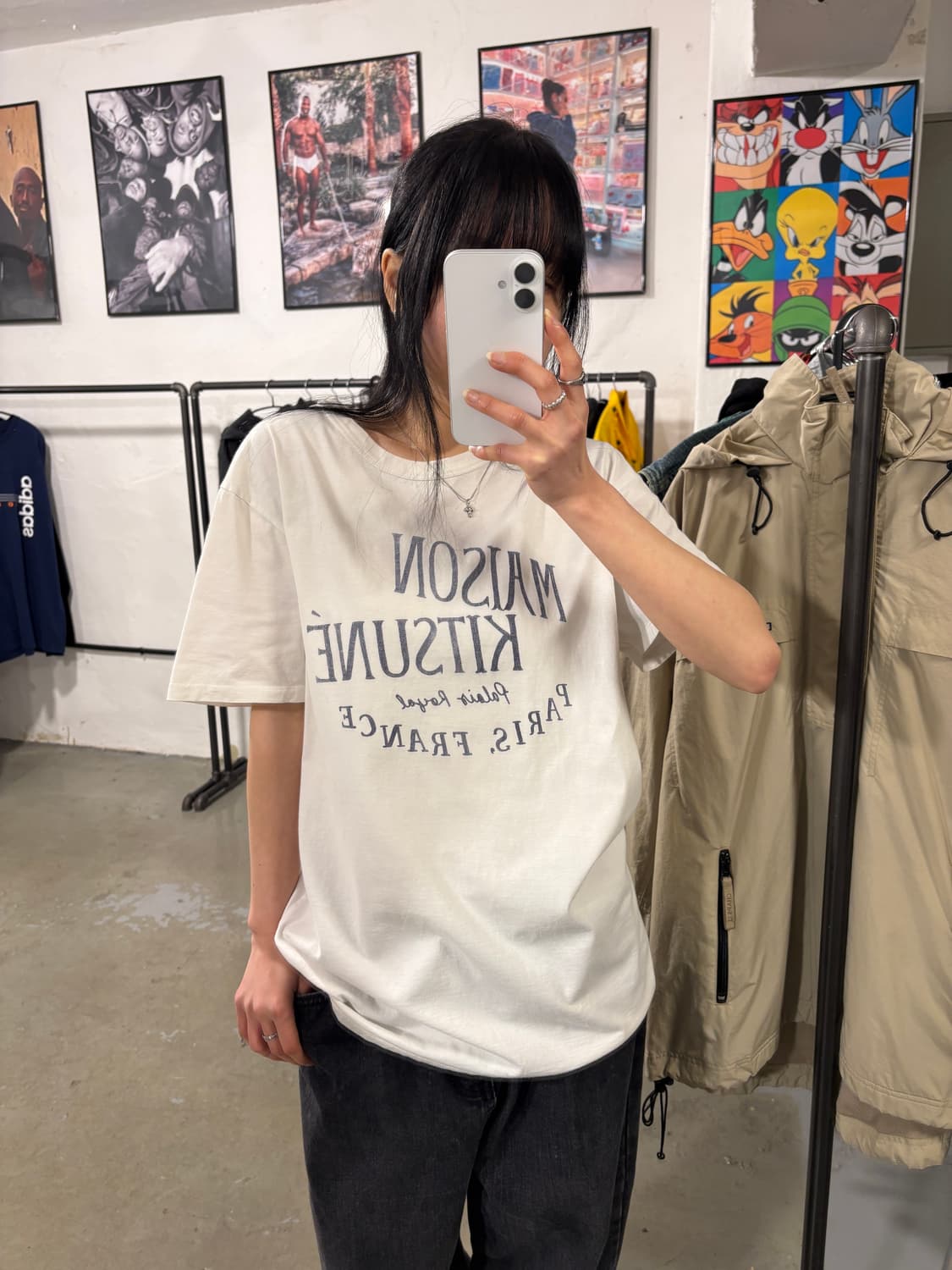 메종키츠네 반팔 상품이미지1