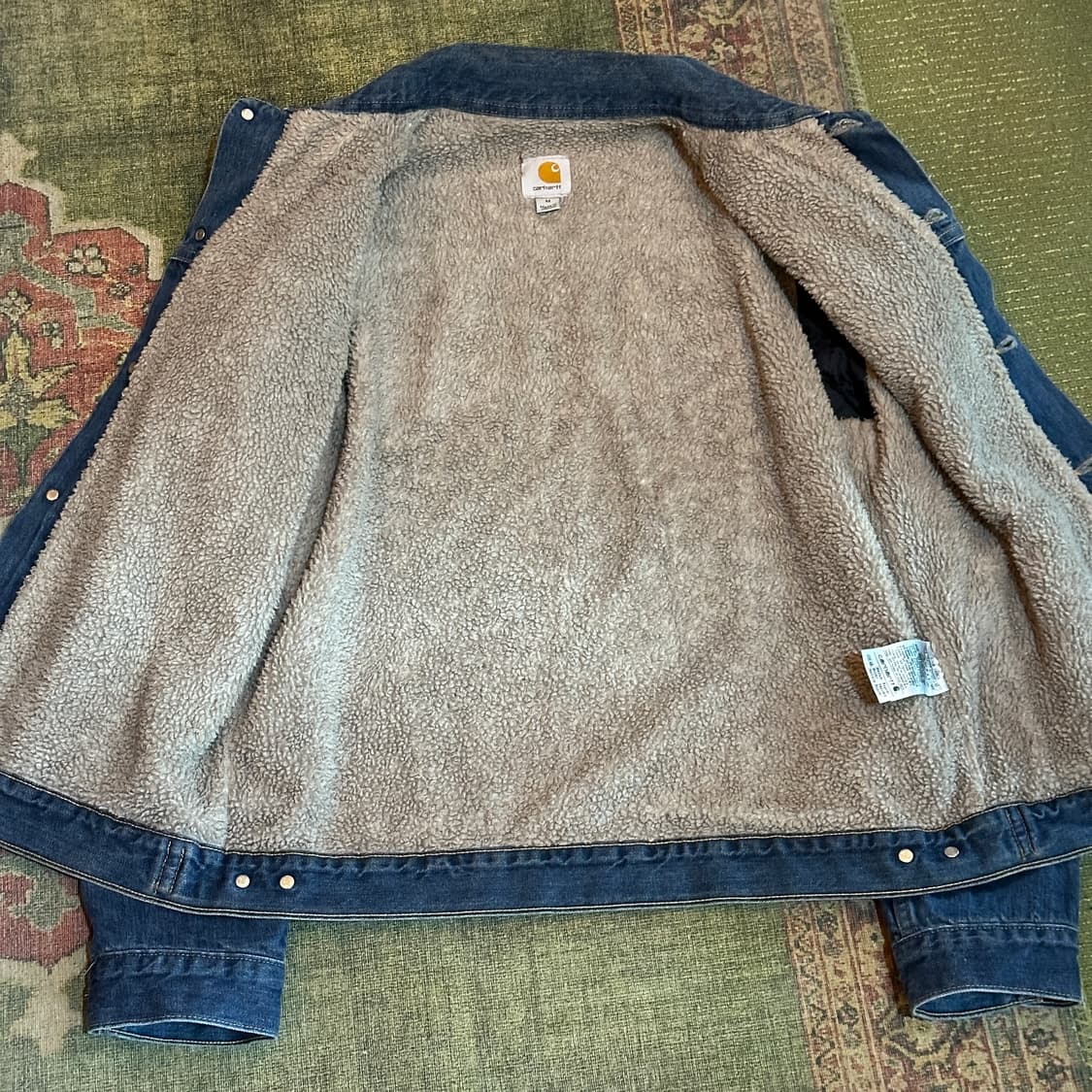 칼하트 쉐르파 데님 자켓 상품이미지3