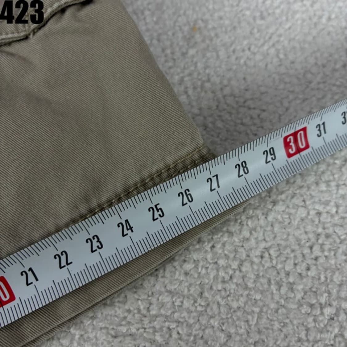 아디다스 오리지널 불꽃 카키색 카고 반바지 L 상품이미지8