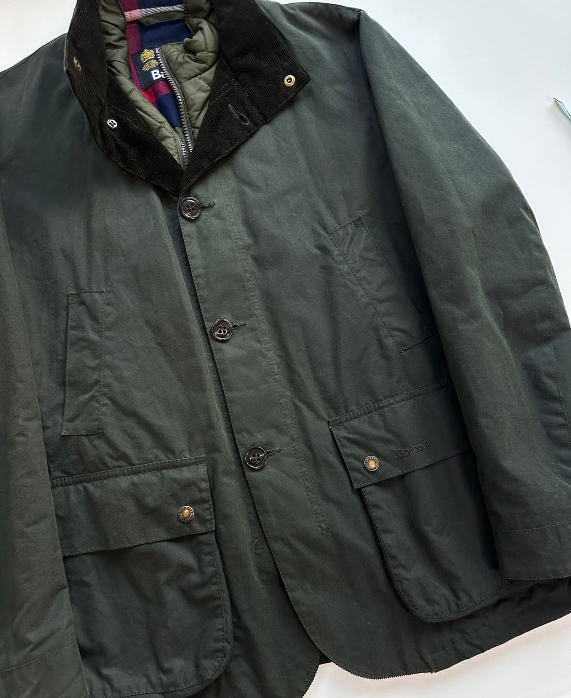 바버 논왁스 센추리 클래식 자켓M 상품이미지3