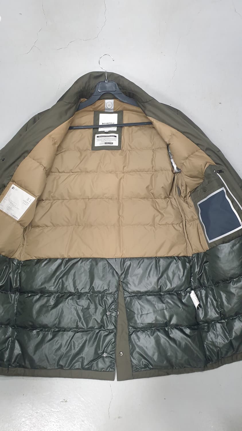 빈폴 프리미엄 구스 다운 코트 105 카키 상품이미지3