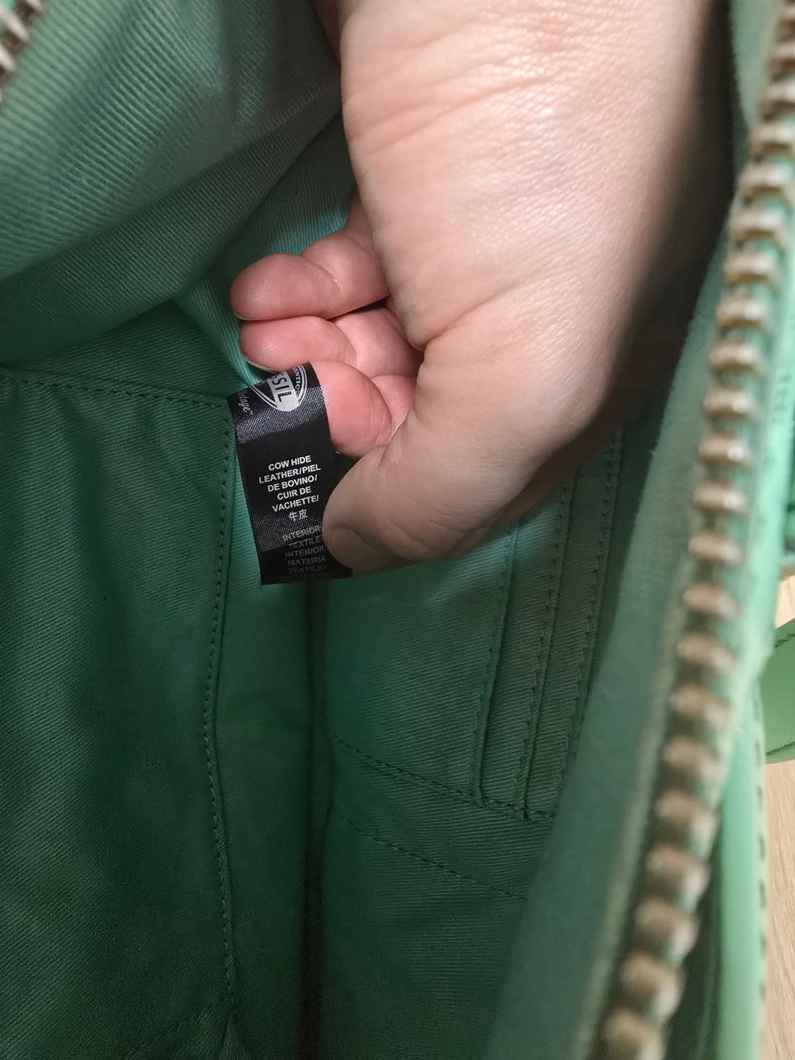 fossil 메로나맛 소가죽 토트백 상품이미지6