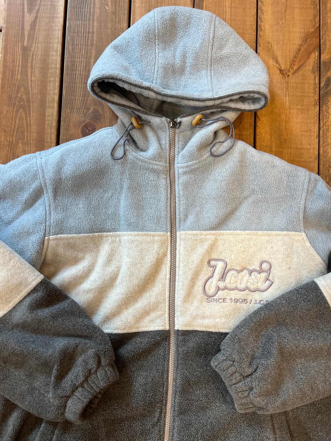 Generation 스카이블루 차콜 플리스 자켓 상품이미지7