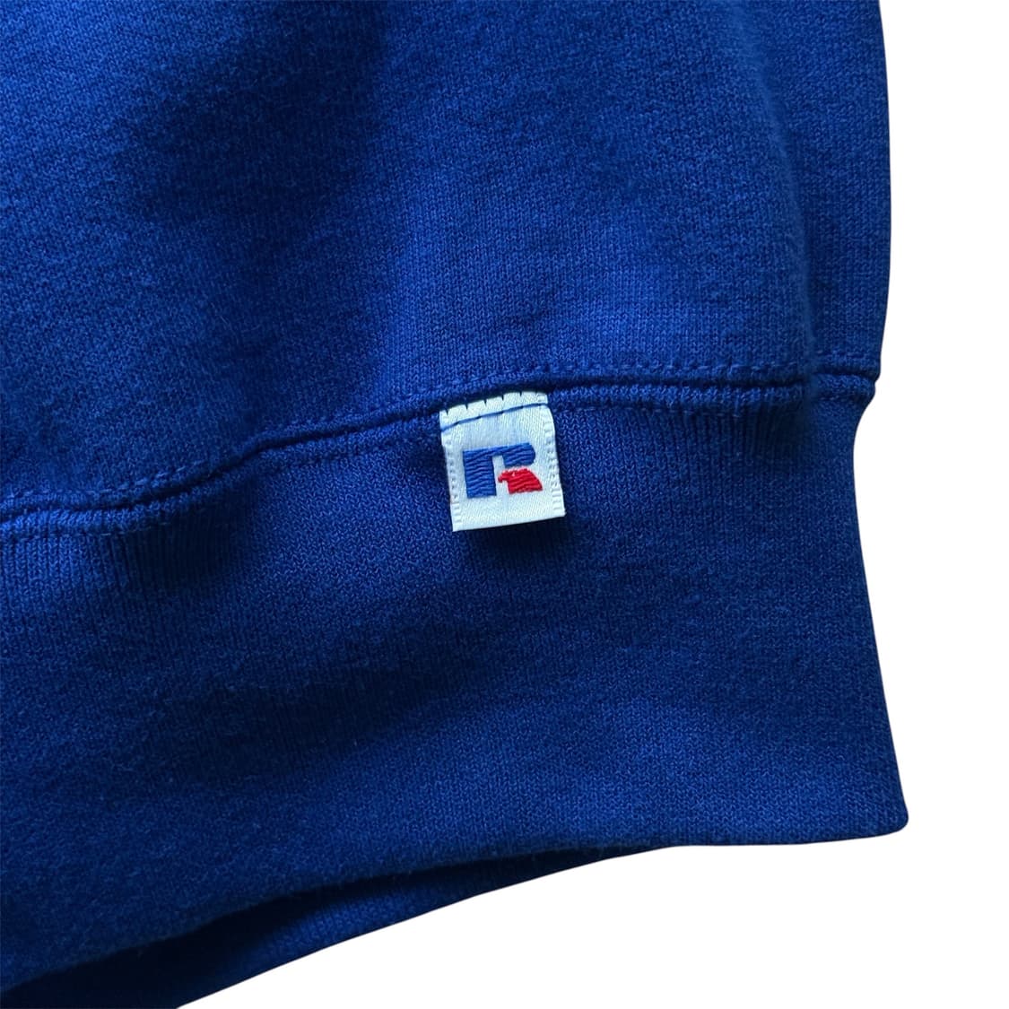 90s 러셀 블랭크 스웻셔츠 블루 상품이미지3