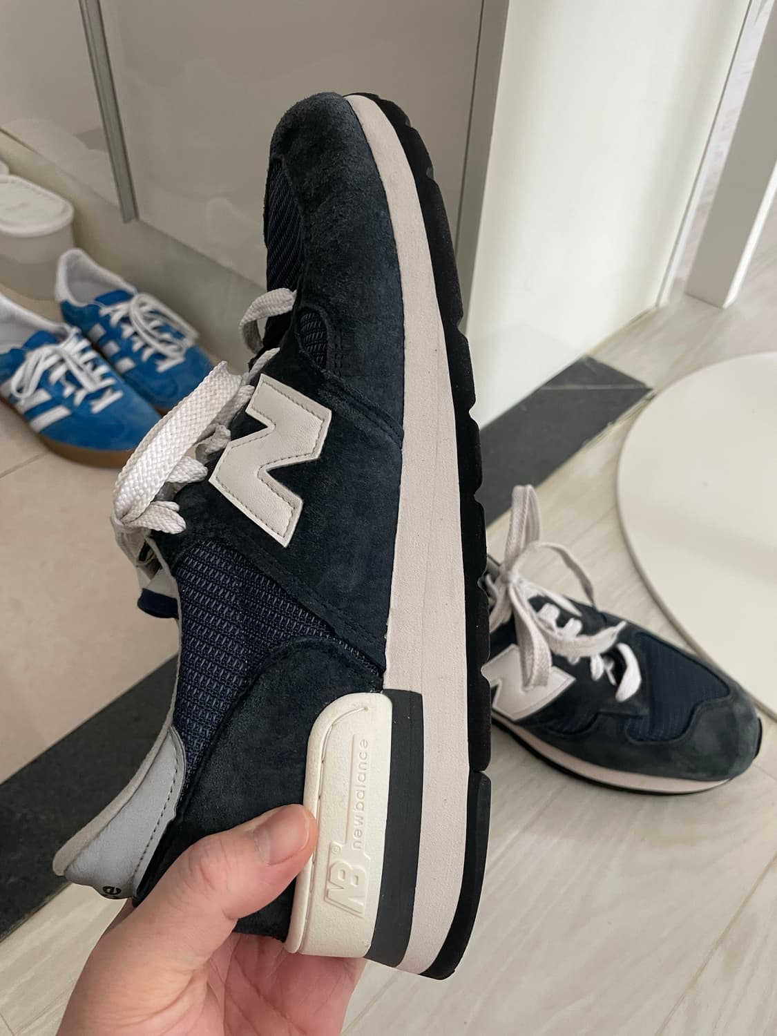 뉴발란스 m990n 네이비 290 us11 민트급  상품이미지7