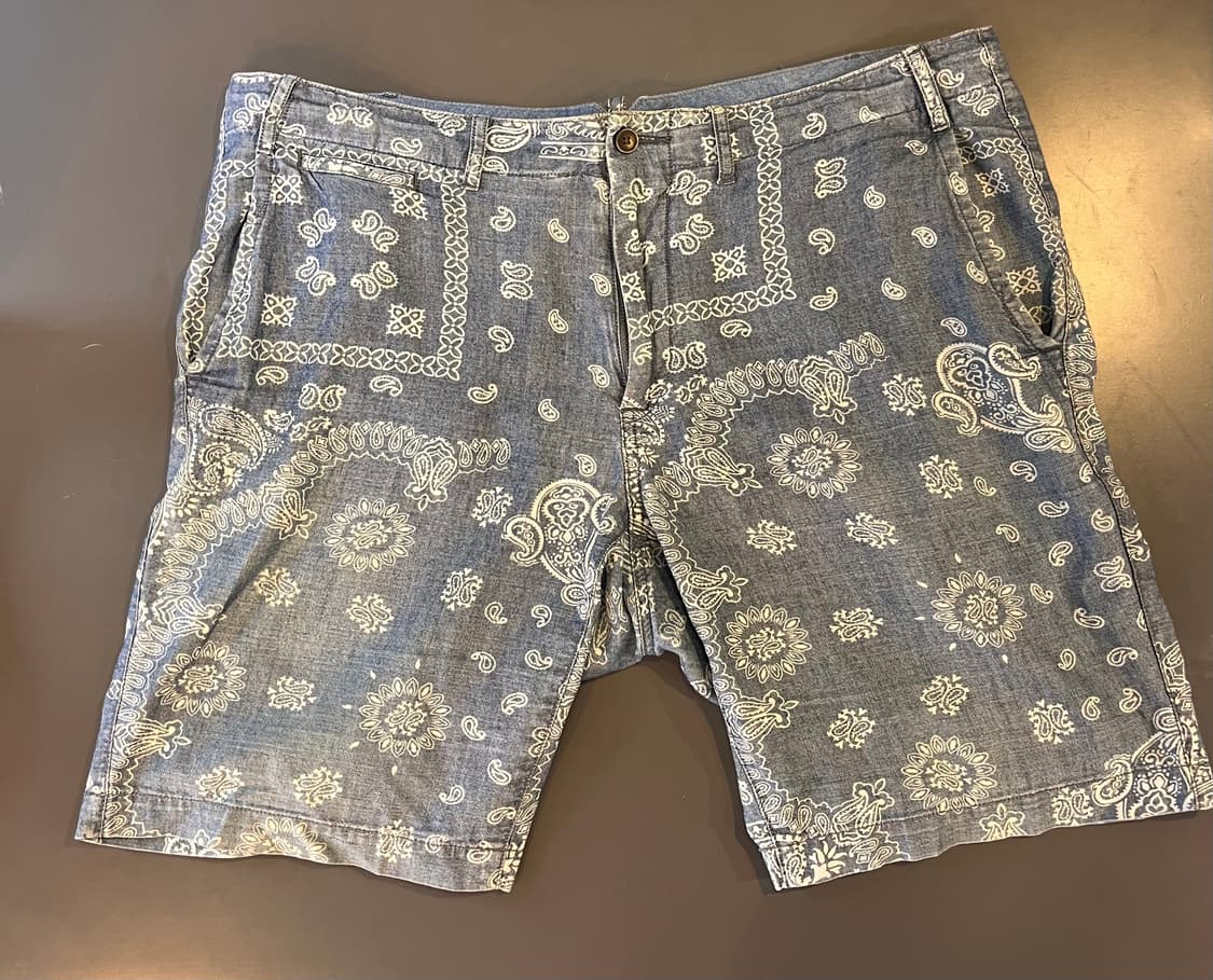 폴로 랄프로렌 페이즐리 코튼 쇼츠 34 상품이미지3