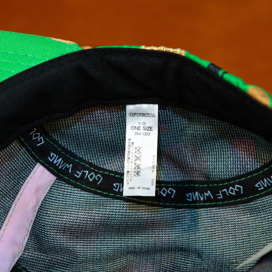 14SS 골프왕 치킨 and 와플 캠프캡 상품이미지7