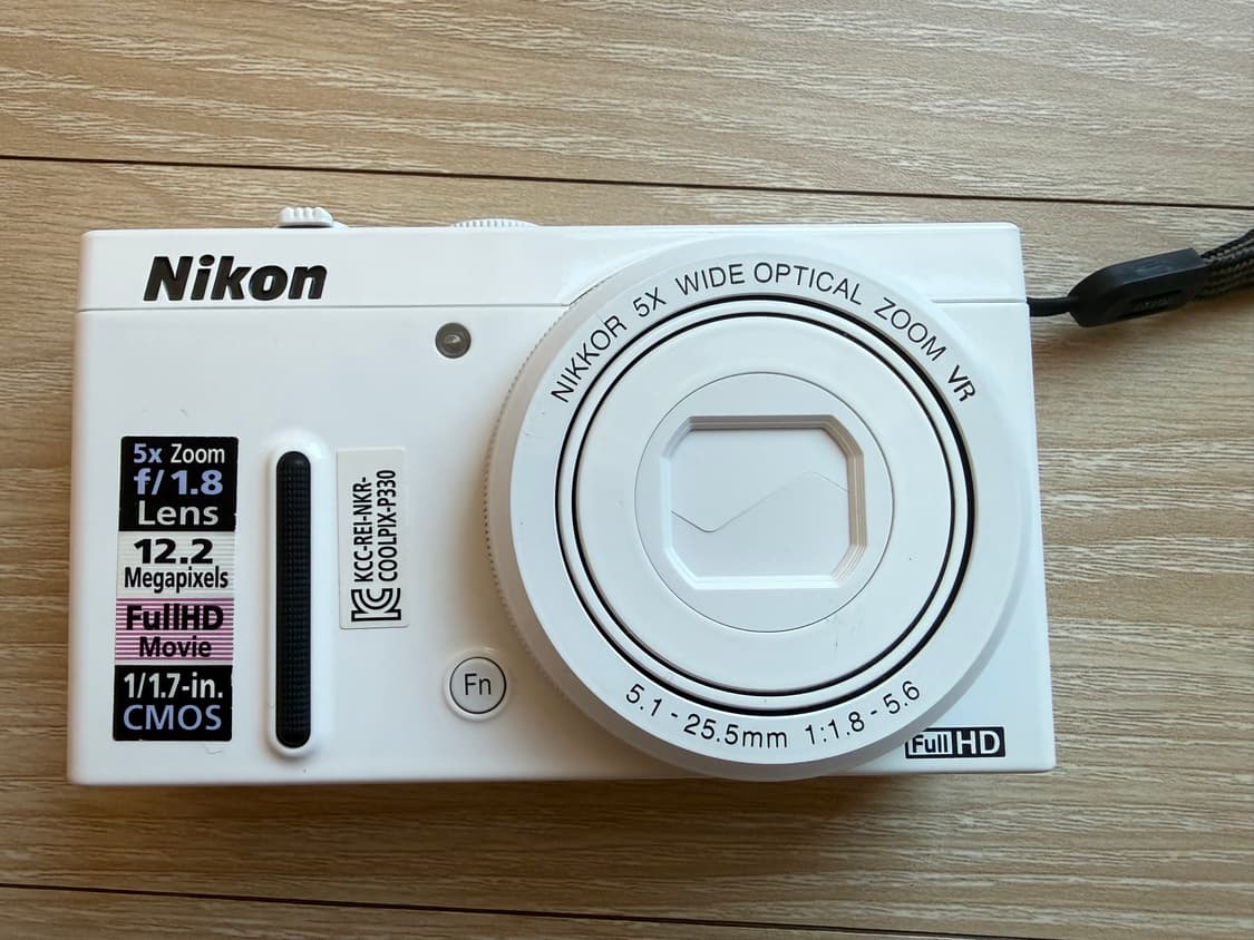 니콘 쿨픽스 p330 화이트 디카 상품이미지1