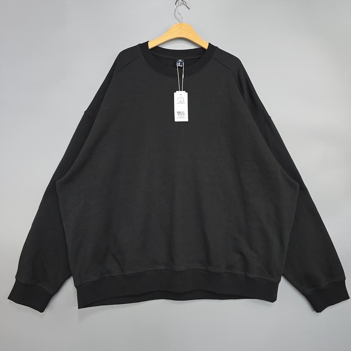 미사용새제품) 오까네(OKKANE) 빅사이즈 기모 맨투맨 5XL 상품이미지1