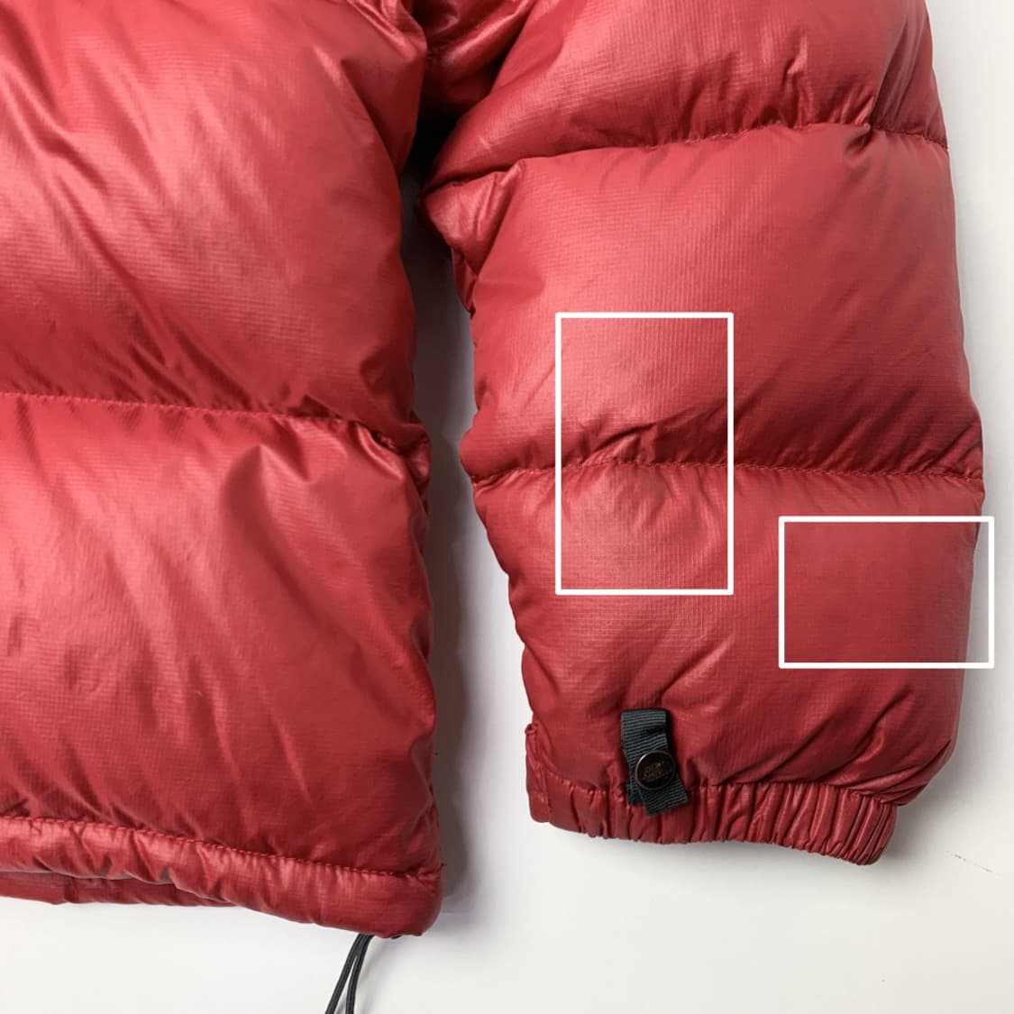 [S/정품] 노스페이스 700 레드 눕시 패딩 상품이미지8