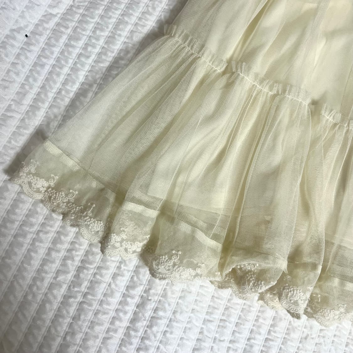 어스뮤직 레이스 스커트 상품이미지2