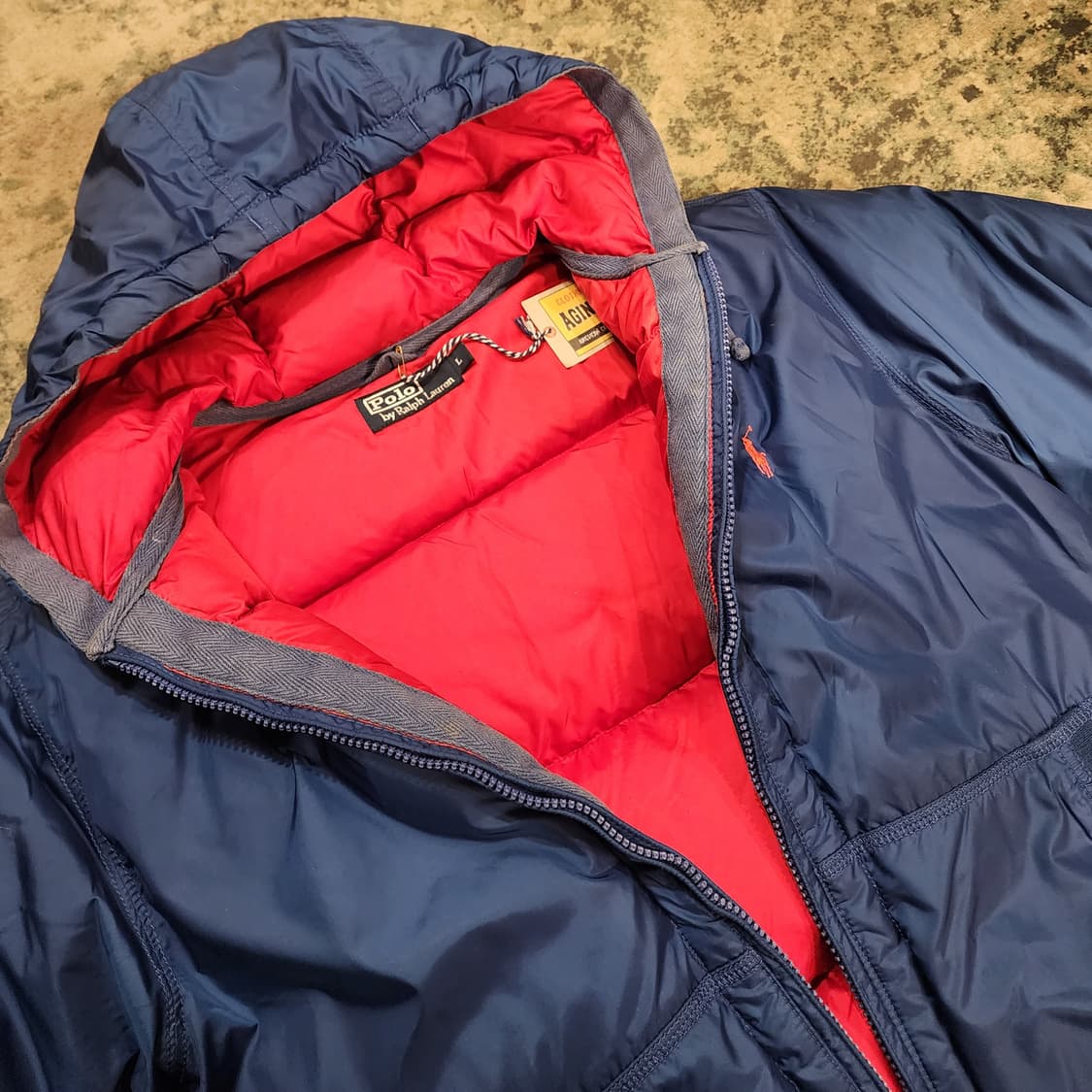 90s 오리지날 폴로 덕다운 상품이미지5