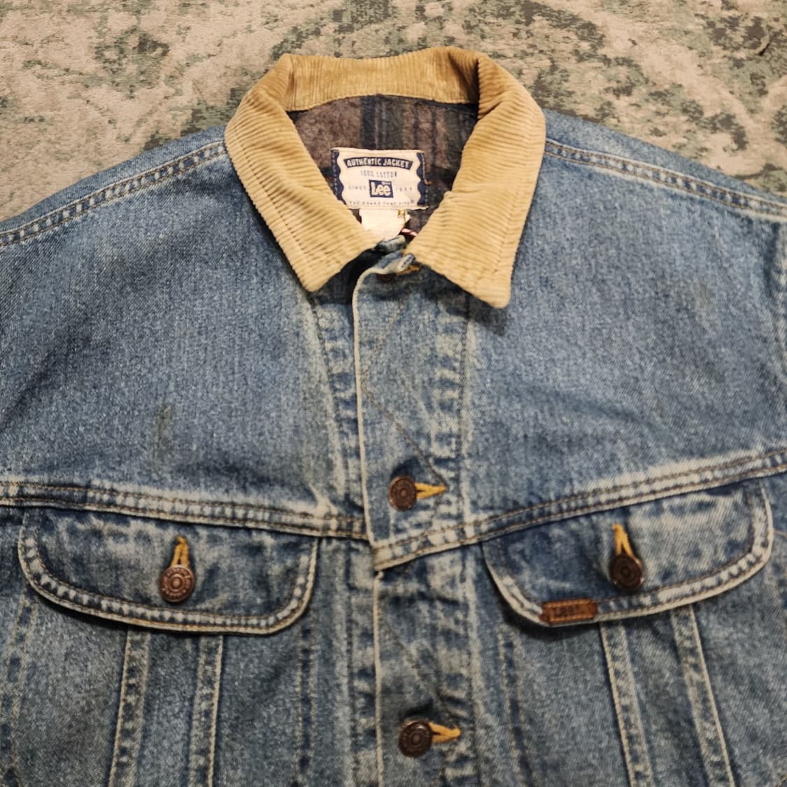 80s 오리지날 LEE-LJ 데님자켓 상품이미지4