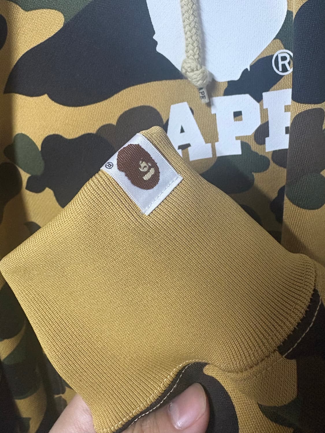 베이프 황계 카모 컬리지 후드 3xl 상품이미지4