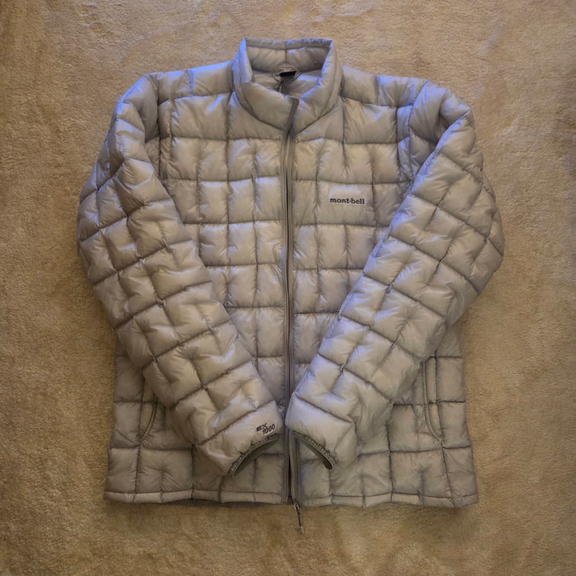 몽벨 플라즈마 1000 라이트그레이 XL 상품이미지1