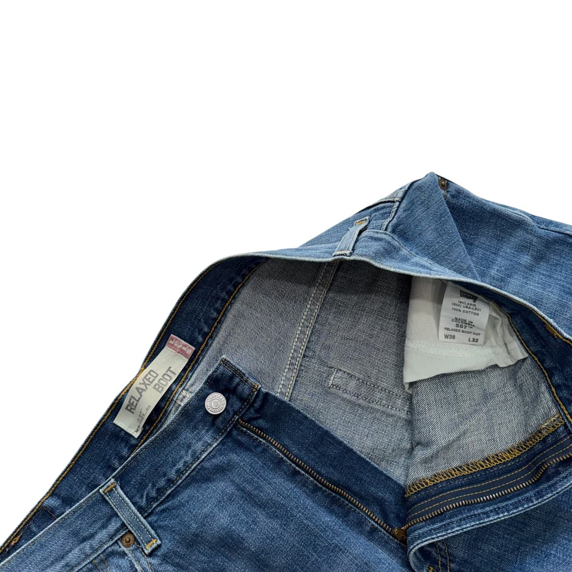 [36.5] 리바이스 557 릴렉스 부츠컷 데님 청바지 [lv1048] 상품이미지4