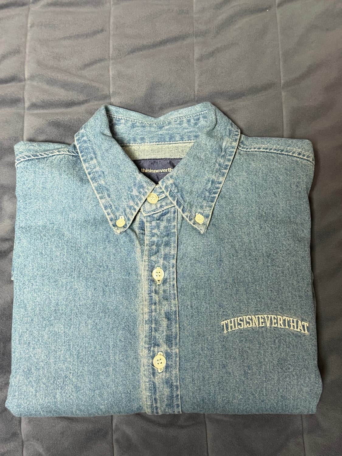(S) 디스이즈네버댓 데님 셔츠 상품이미지5