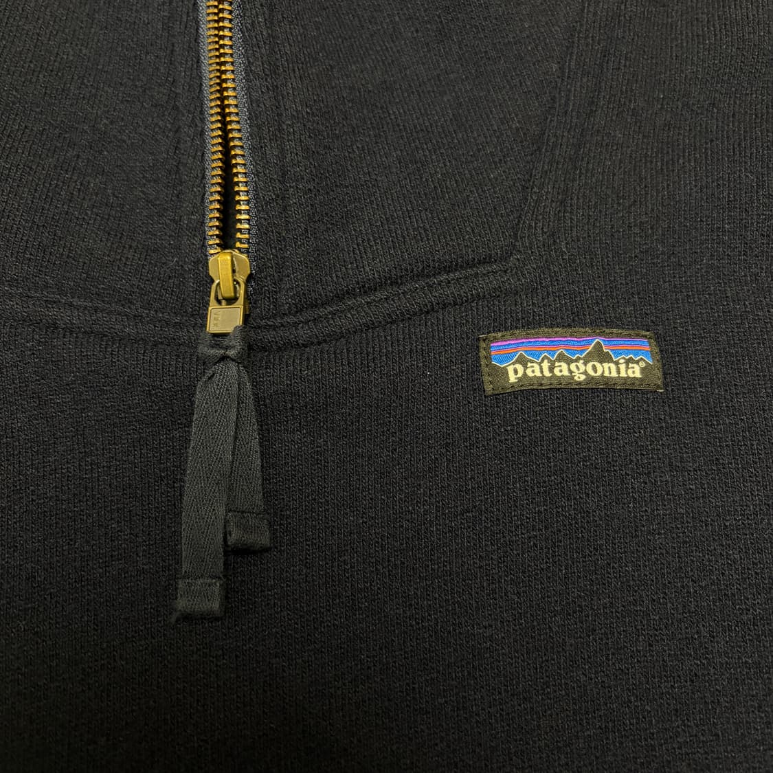 파타고니아 딥네이비 하프집업 니트(남녀공용) 상품이미지3