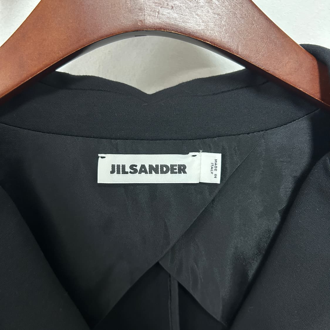 질샌더 투버튼 싱글 블레이저 블랙 상품이미지6