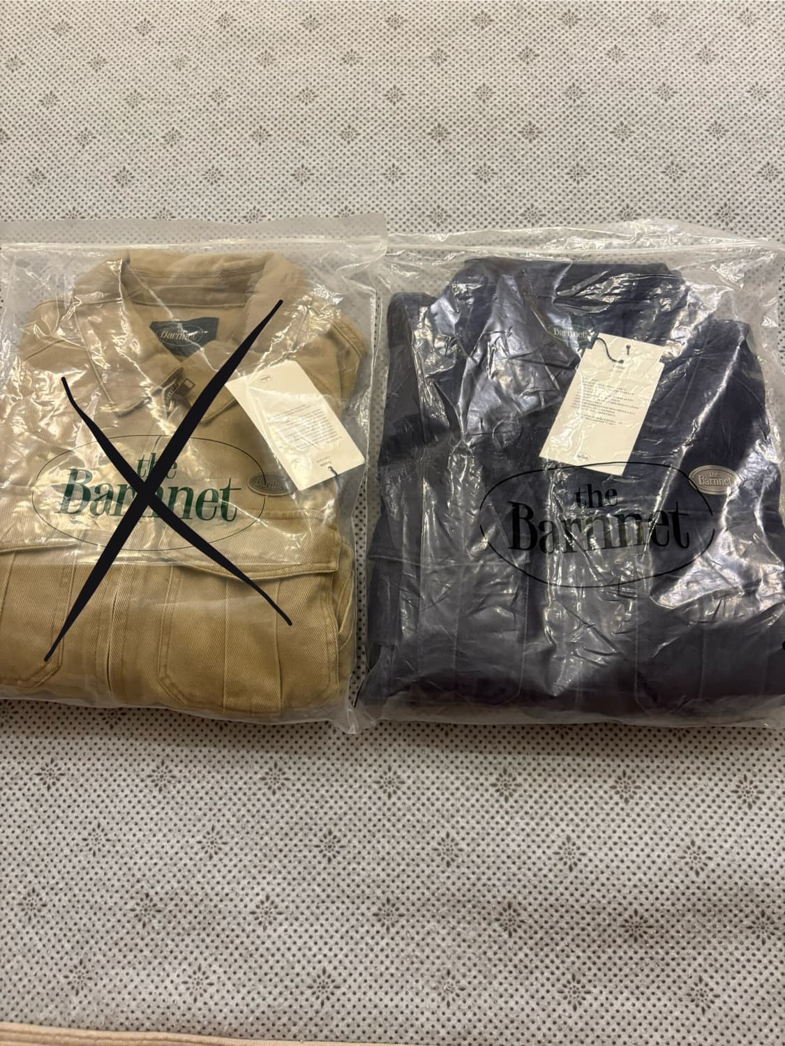 더바넷 블루종 자켓 네이비 (새상품) 상품이미지5