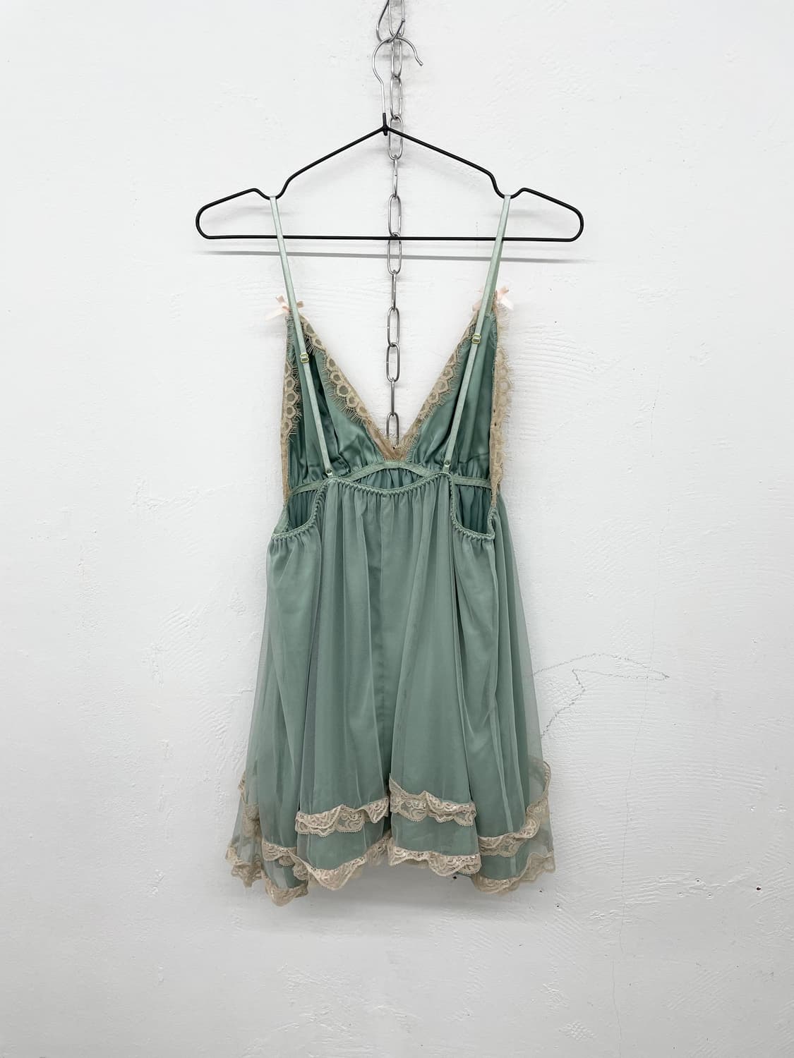 민트 레이스 캉캉 슬립 상품이미지6