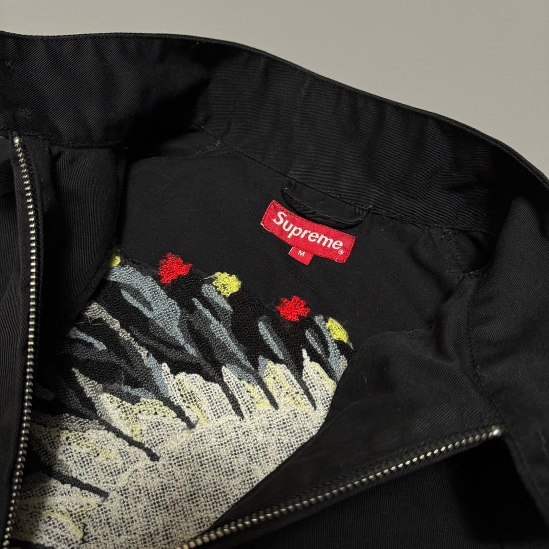 슈프림(SUPREME) 17fw week2 블랙 코튼 치프 헤링턴 자켓 상품이미지3