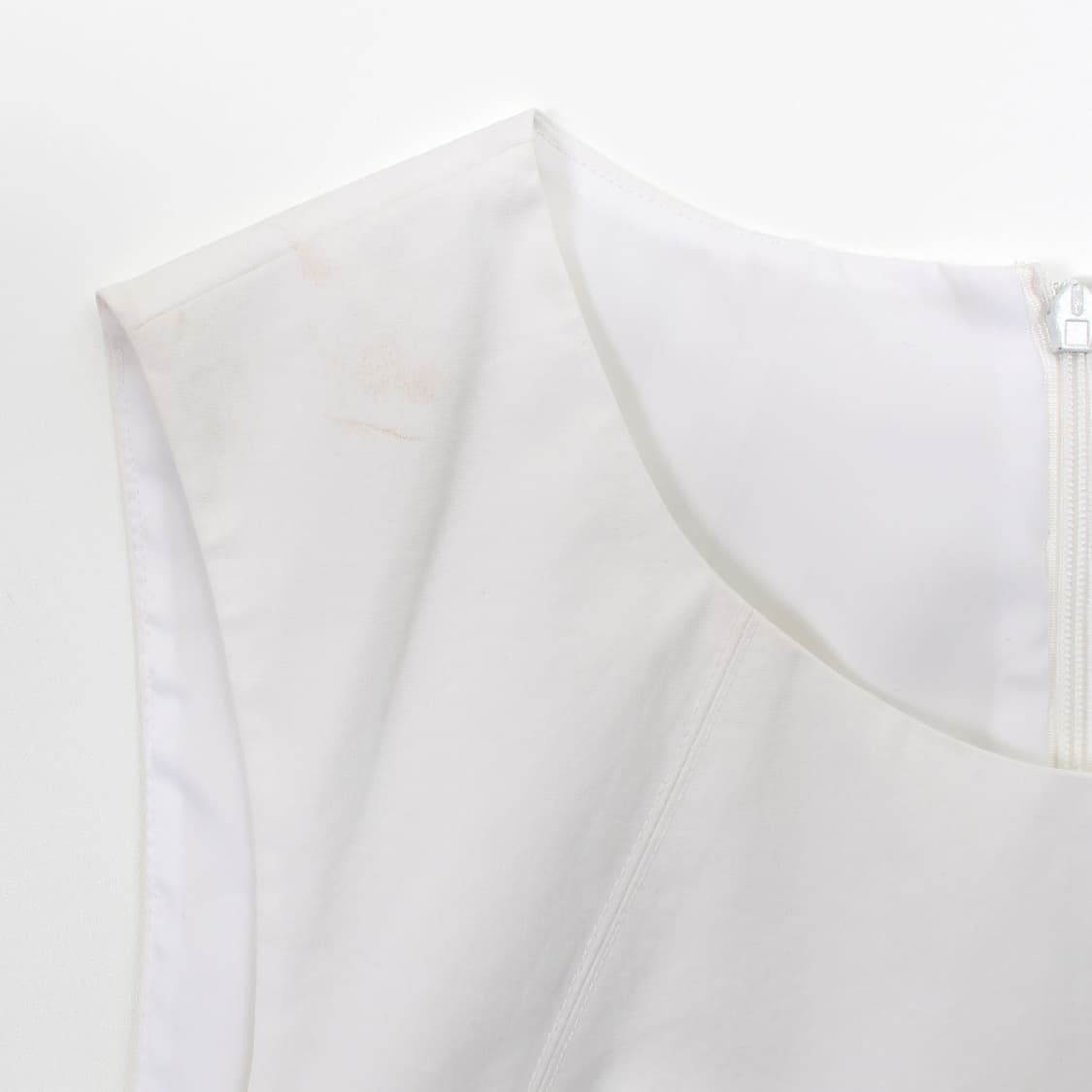 띠어리 Theory 띠어리 화이트 나시 미디 원피스 상품이미지3