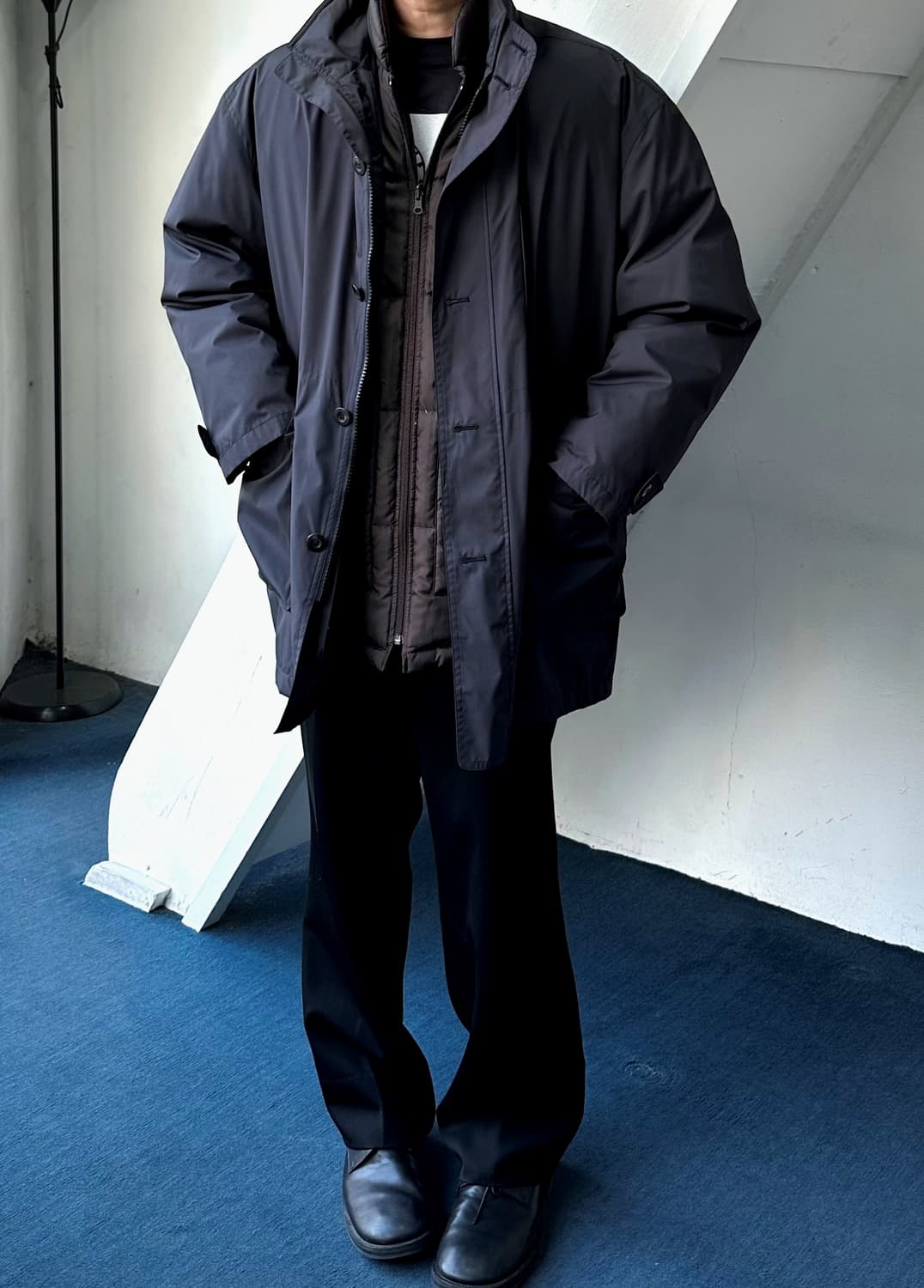 3way down liner design mil over coat 상품이미지8