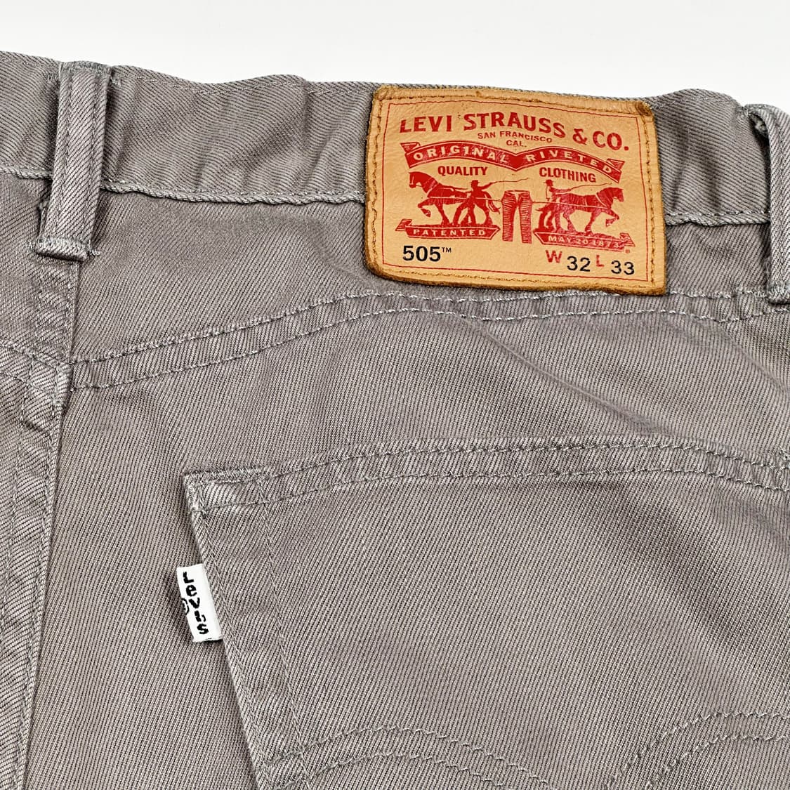 리바이스 505 오리지널 데님 팬츠 (32인치) 상품이미지6