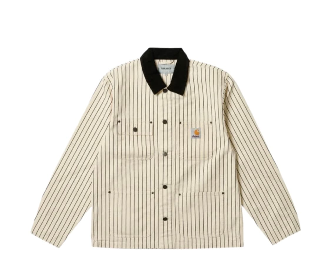 팔라스 x 칼하트 WIP 미시건 코트 히코리 왁스 블랙 상품이미지1