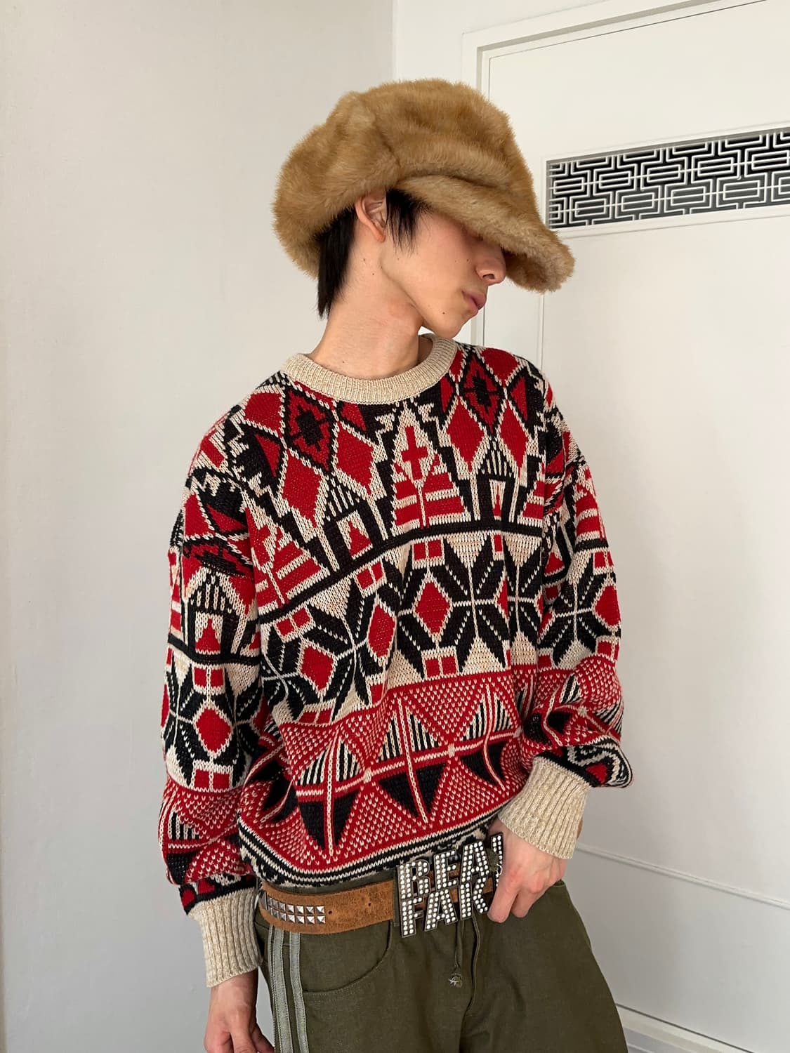 Max Line 지오메트리 스웨터 상품이미지2