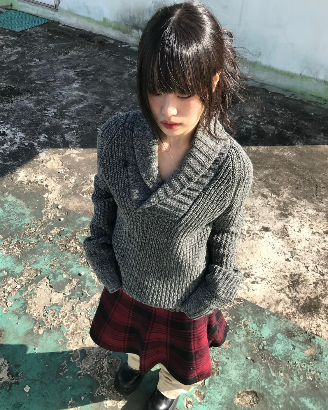 J.S. Stewart 헤비 울 니트 상품이미지5