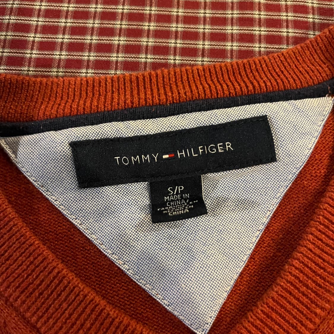 타미힐피거 브이넥 니트 상품이미지8