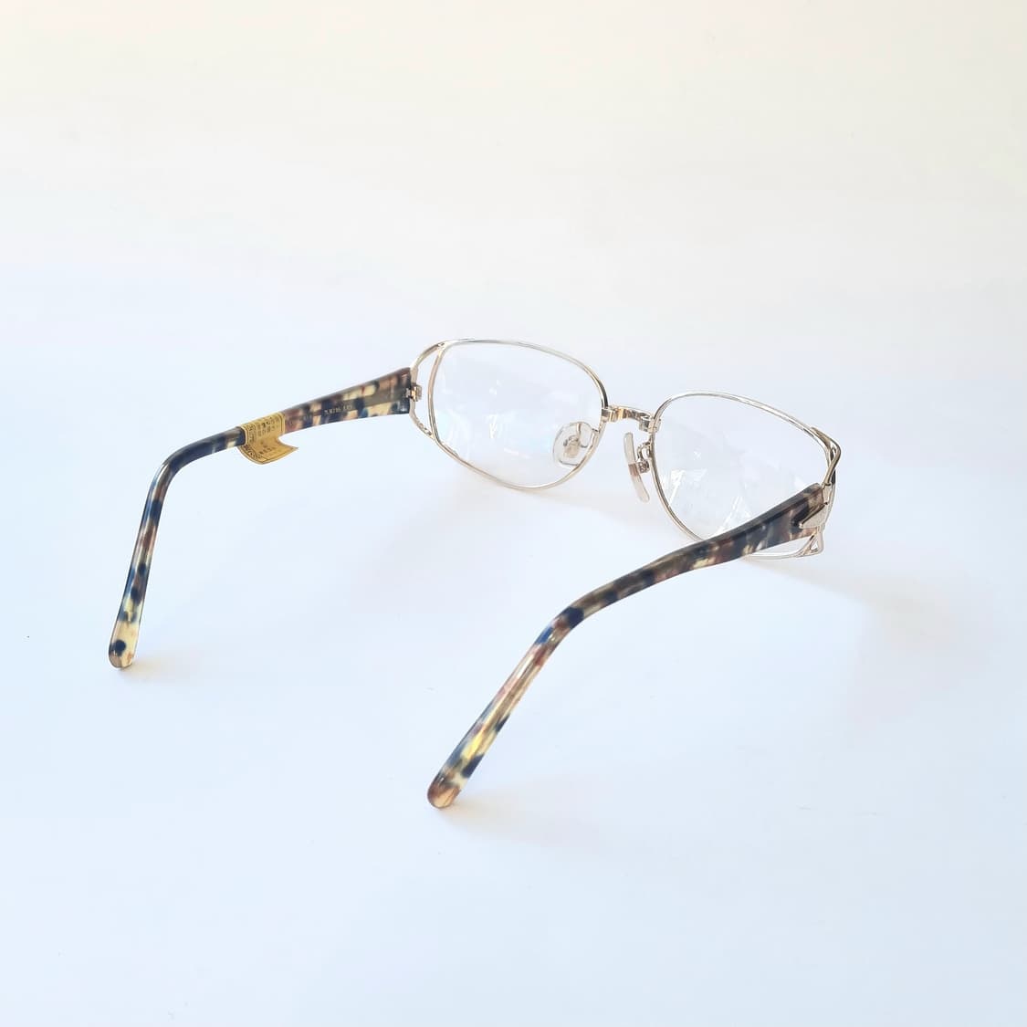 데드스탁 고급스러운 골드 금테 & 호피 다리 안경테 166 상품이미지7