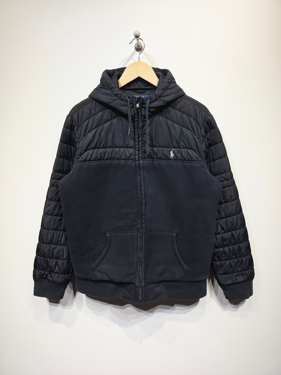 폴로 랄프로렌 하이브리드 패딩 후드 집업 자켓 상품이미지2