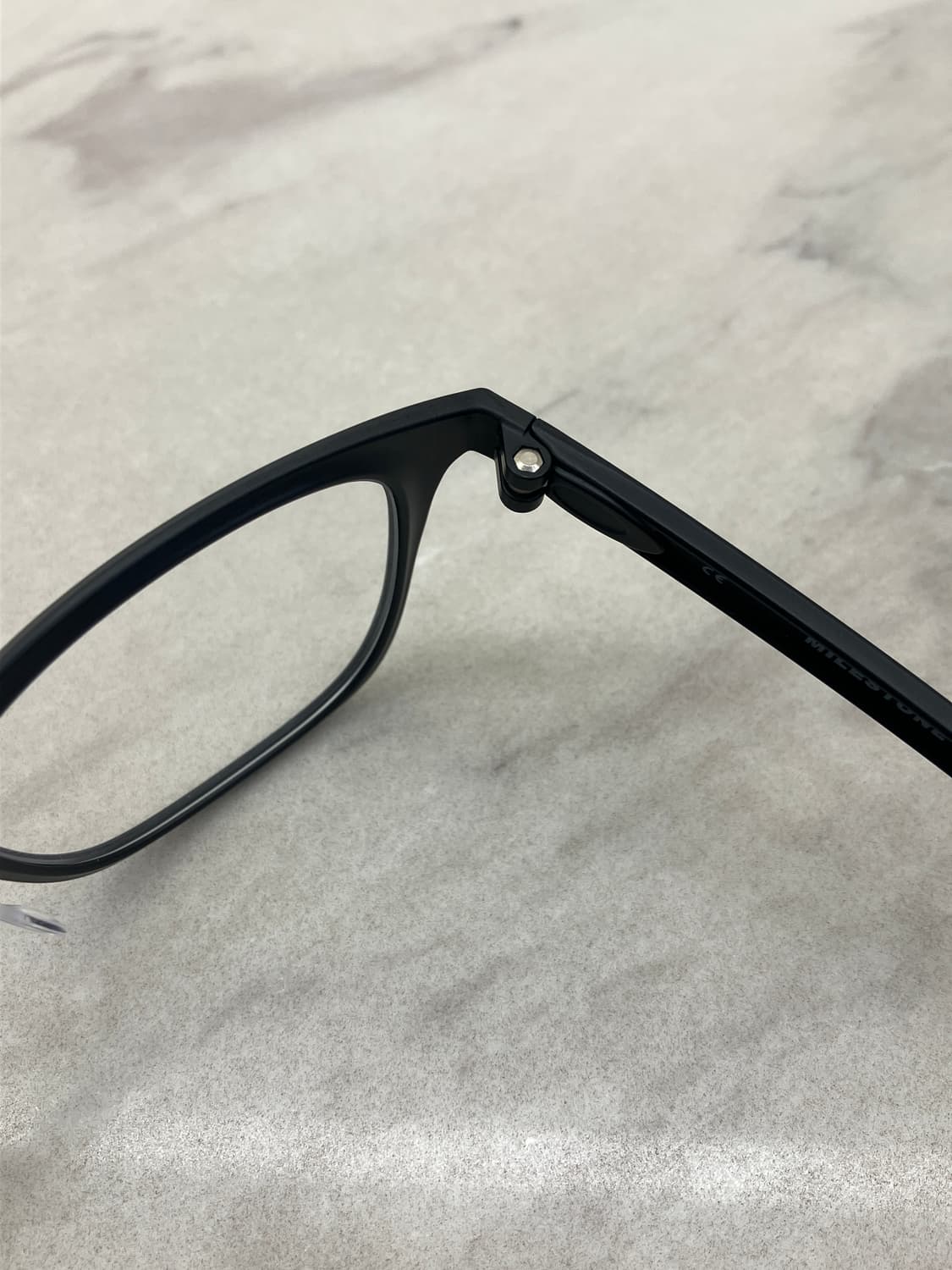 오클리 OAKLEY 마일스톤 사틴블랙 소프트 스퀘어 뿔테 안경 상품이미지3