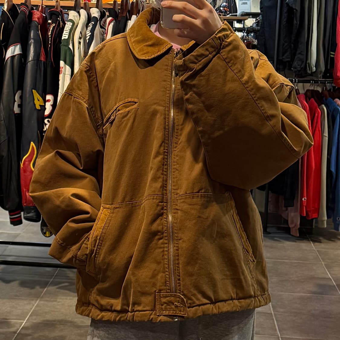 [NO.9] VTG 카라 워크자켓 상품이미지2