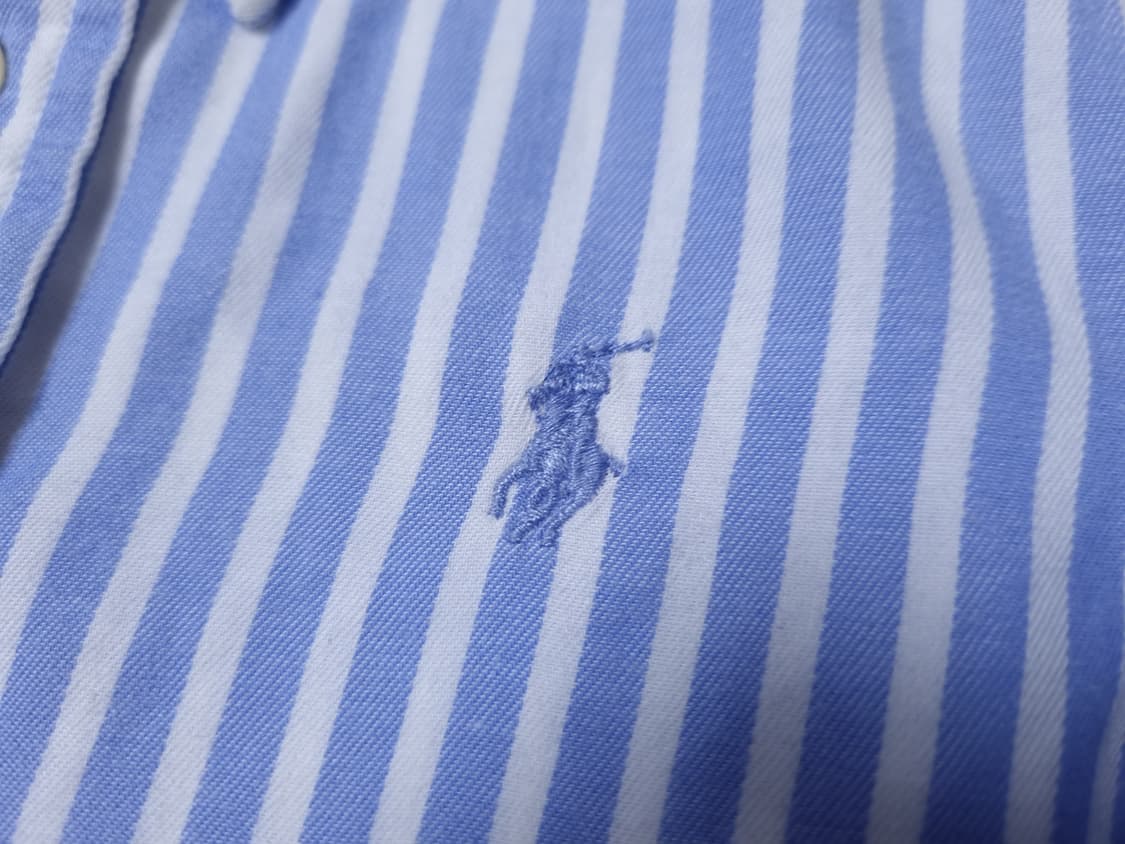 [무료배송][12M]폴로 베이비 스트라이프 셔츠 남방 상품이미지4