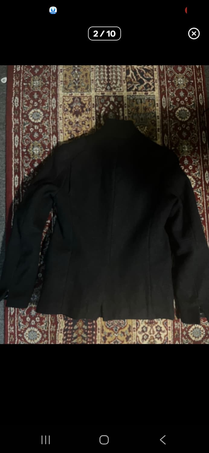 The viridi anne 스텐 카라 울 자켓 상품이미지2