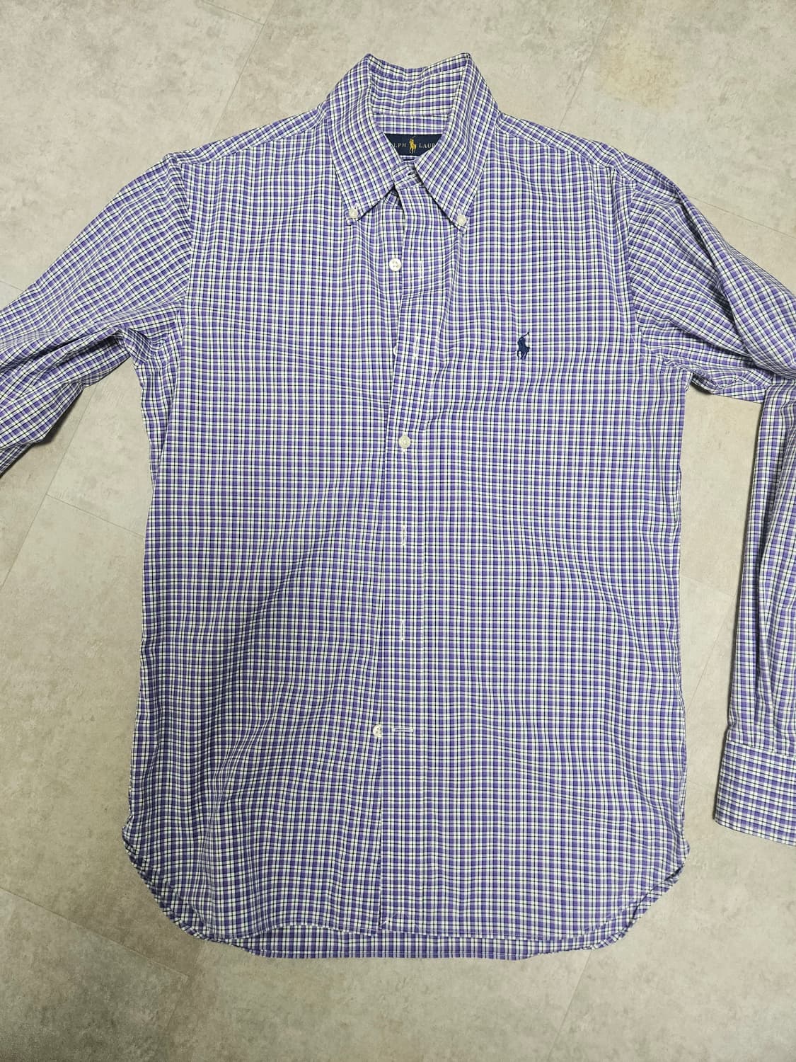 폴로 랄프로렌 체크 셔츠 14 1/2 (37) 상품이미지1