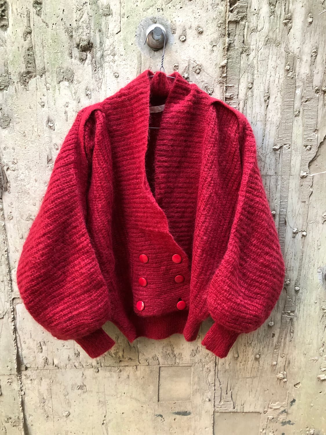 6-button wool cardigan 상품이미지7