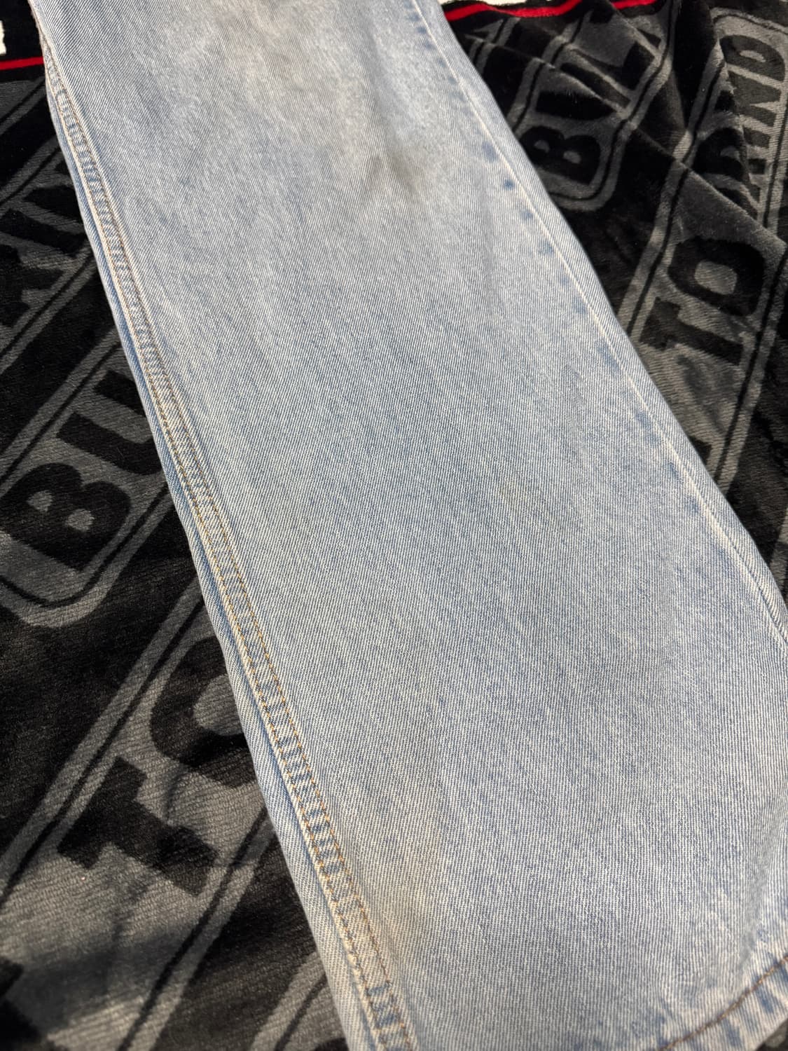 리바이스 550 릴렉시드 핏 진 라이트 스톤워시 블랭크 탭 35X32 상품이미지9