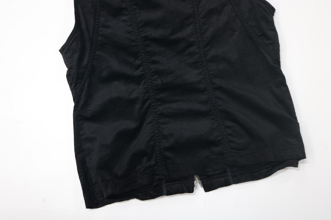 EST CHICA BLEU 쎄 시카 블루 빈티지 코듀로이 집업 베스트 상품이미지8