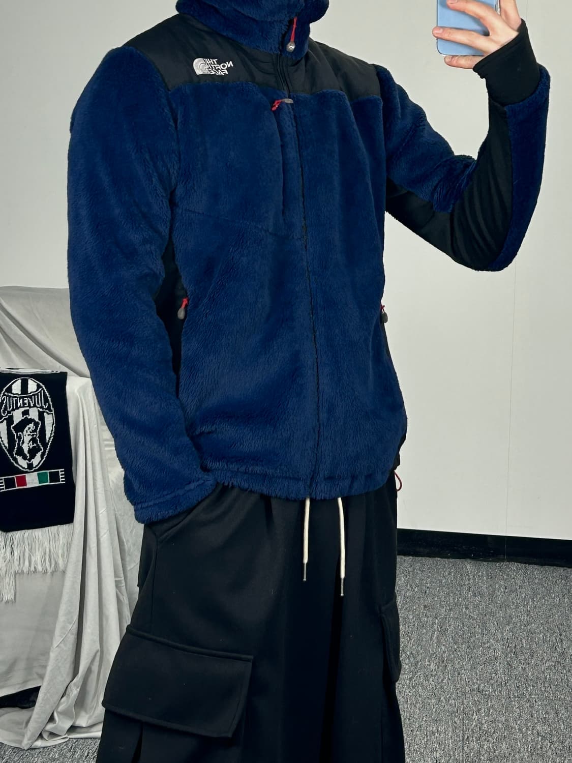 노스페이스 써밋시리즈 폴라택 네이비 플리스 자켓 M  상품이미지2