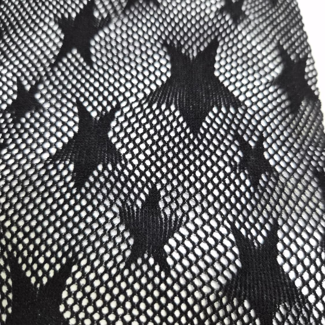 tutuanna 스타 패턴 망사 블랙 스타킹 상품이미지2