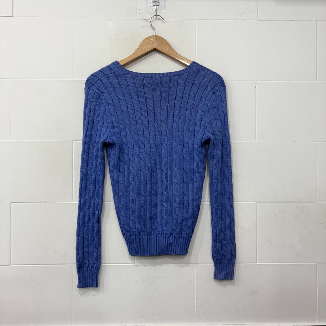 폴로랄프로렌 브이넥 꽈배기 니트 새상품 상품이미지5