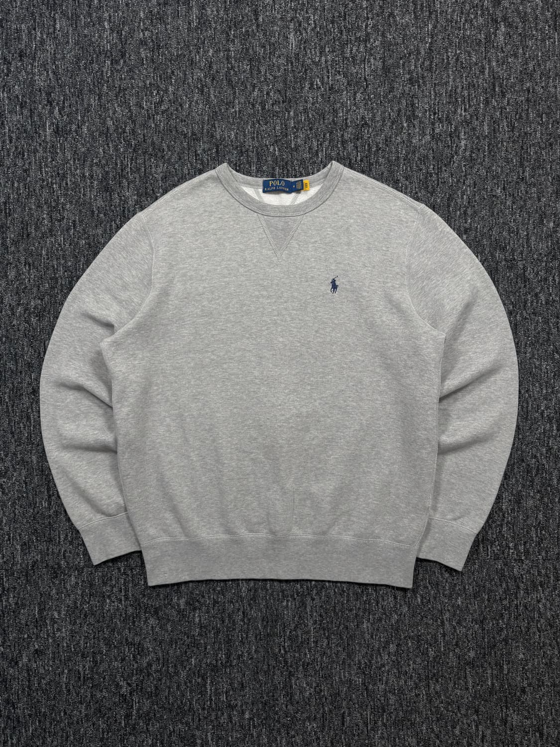 폴로 그레이 맨투맨 상품이미지4