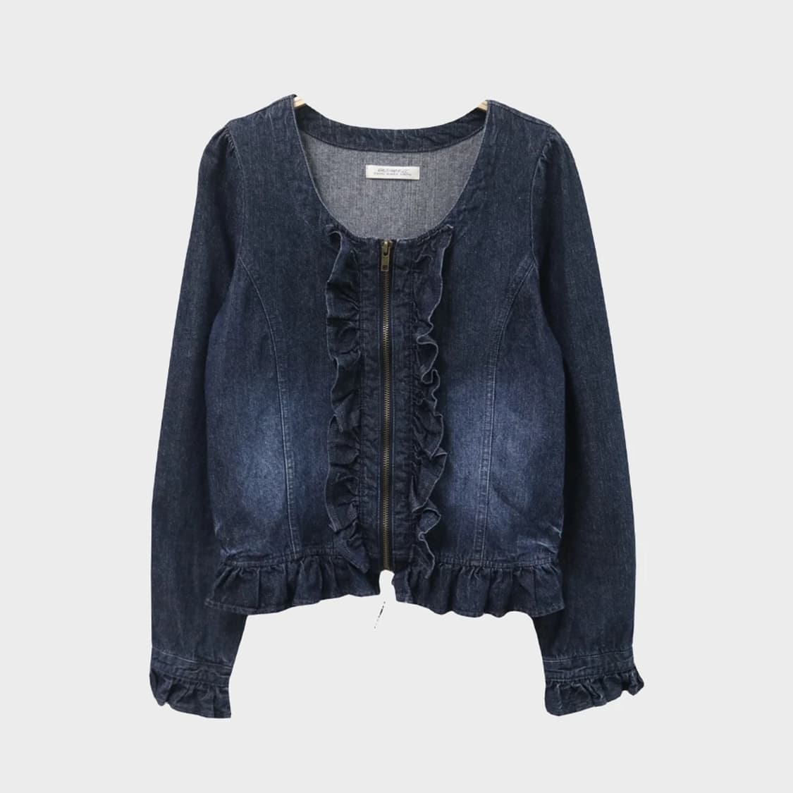 FEEL EASY HAVE 프릴 데님 자켓 67464 상품이미지1