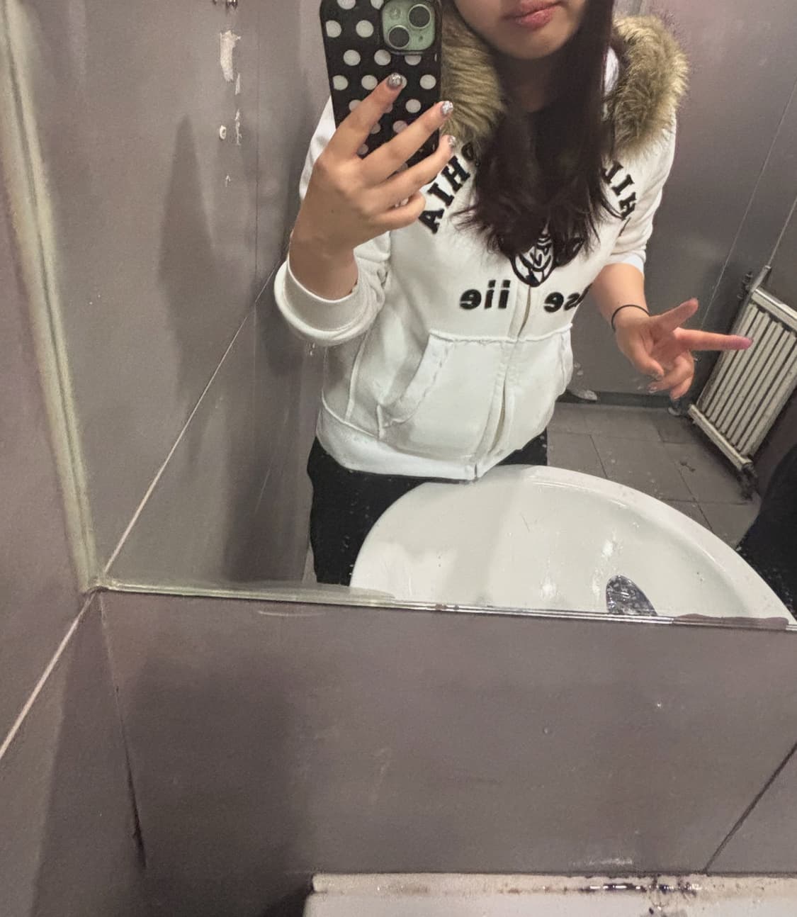 Seiie 퍼 후드집업 상품이미지2